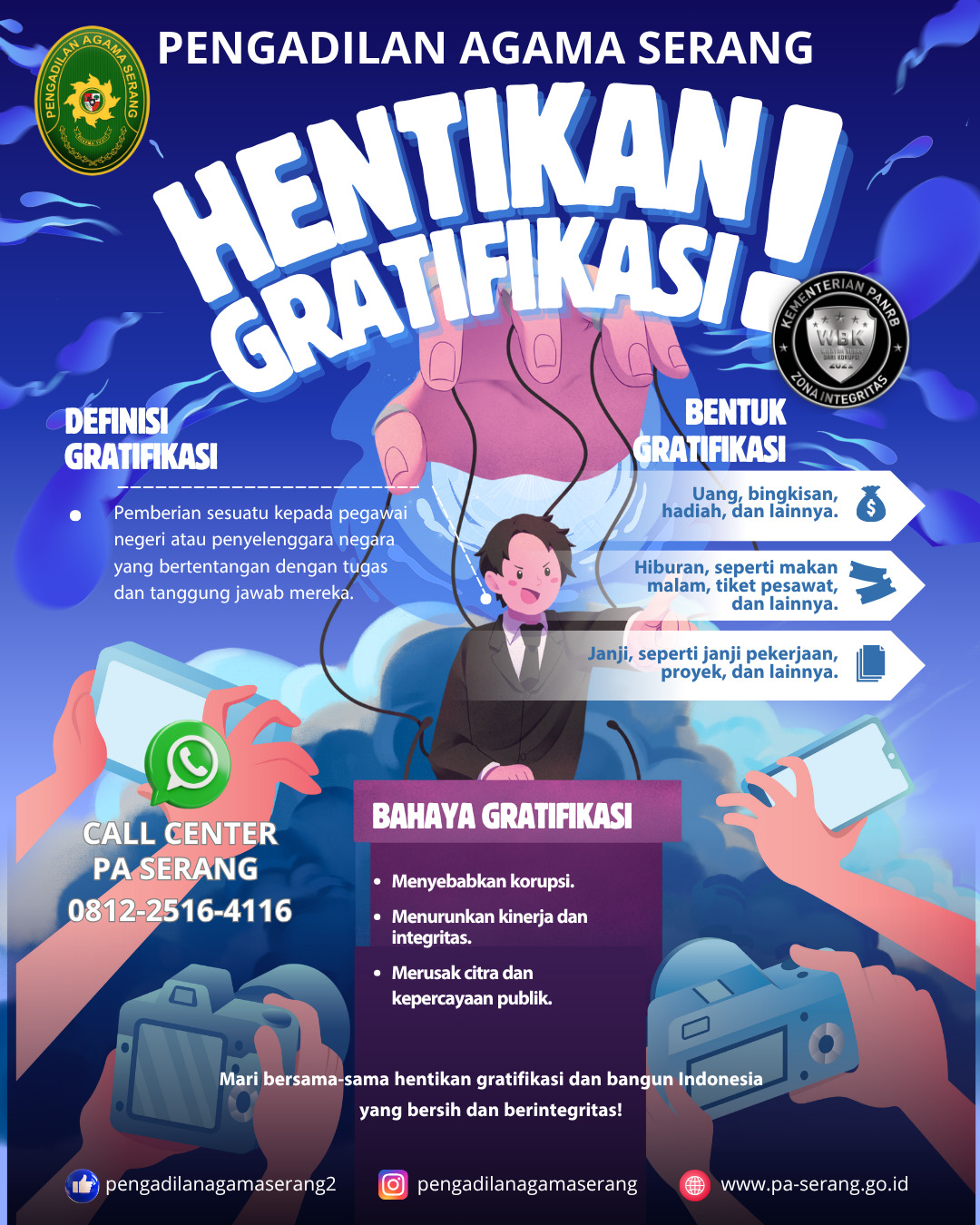 HENTIKAN GRATIFIKASI !